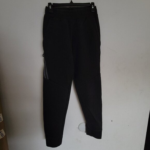 Champion Black Drawstring Elastic Waist Pull On Long Sweatpants Joggers Sz Small - Picture 15 of 15